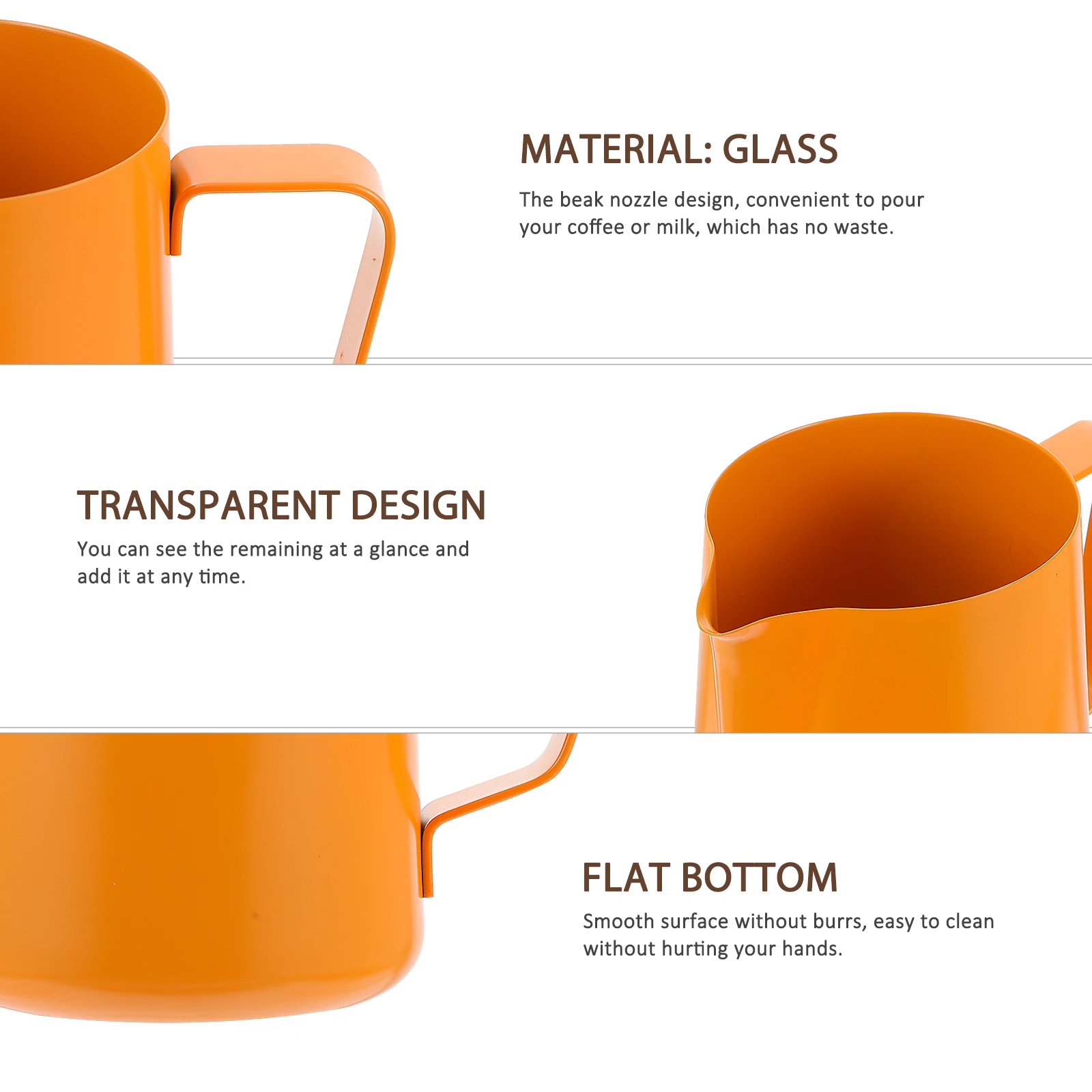 

Premium Stainless Steel Milk Frothing Pitcher Durable Coffee Steaming Cup For Home And Commercial Use