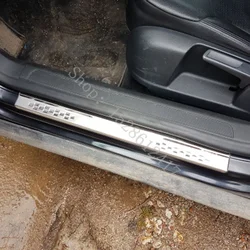 For VW/volkswagen PASSAT B6 B7 B7.5 7.5 3c 2011-2015 Sedan Variant Door Sill Strip Welcome Pedal Thresholds Parts Car Styling