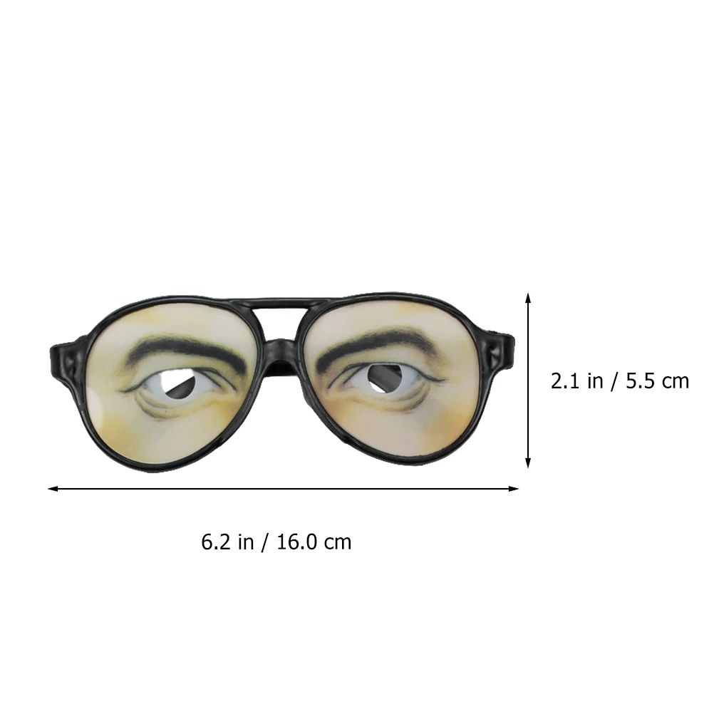 

8 Pcs Fun Eye Pattern Glasses Party Toys Creative Props For Casual Celebrations