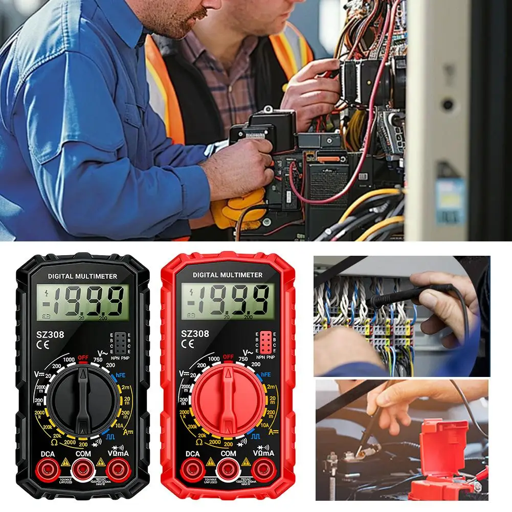 New Car Circuit Testing Table Digital Multimeter Electrician Testing And Maintenance Digital Display Multifunctional Tests Tool