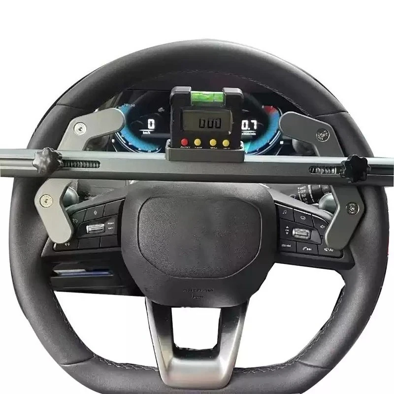 Electronic Steering Wheel Centering Level Gauge Four Wheel Alignment Calibration Correction Positioning Tool
