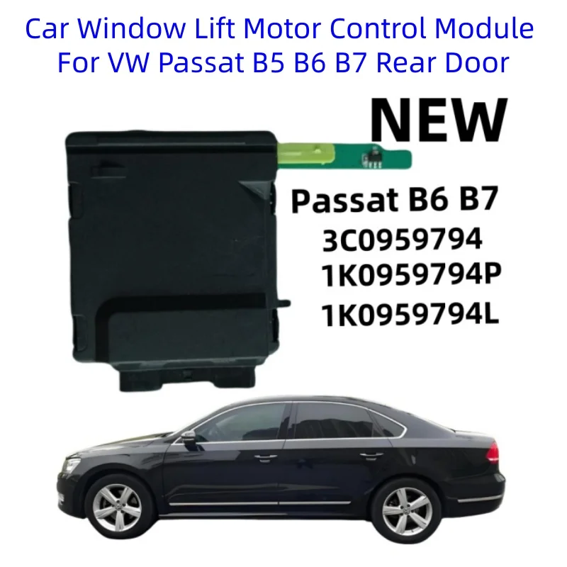 Auto Raamlift Motorbesturingsmodule Voor VW Passat B5 B6 B7 Achterdeur Referentienummer 1K0959794L 1K0959795L 3C0959794 3C0959795