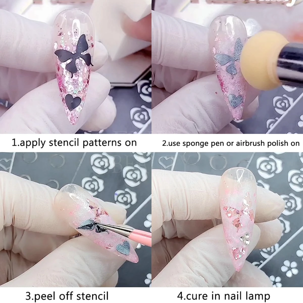 3 do 18 arkuszy minimalistyczn – Nail Art Nail Art recenzja i cena