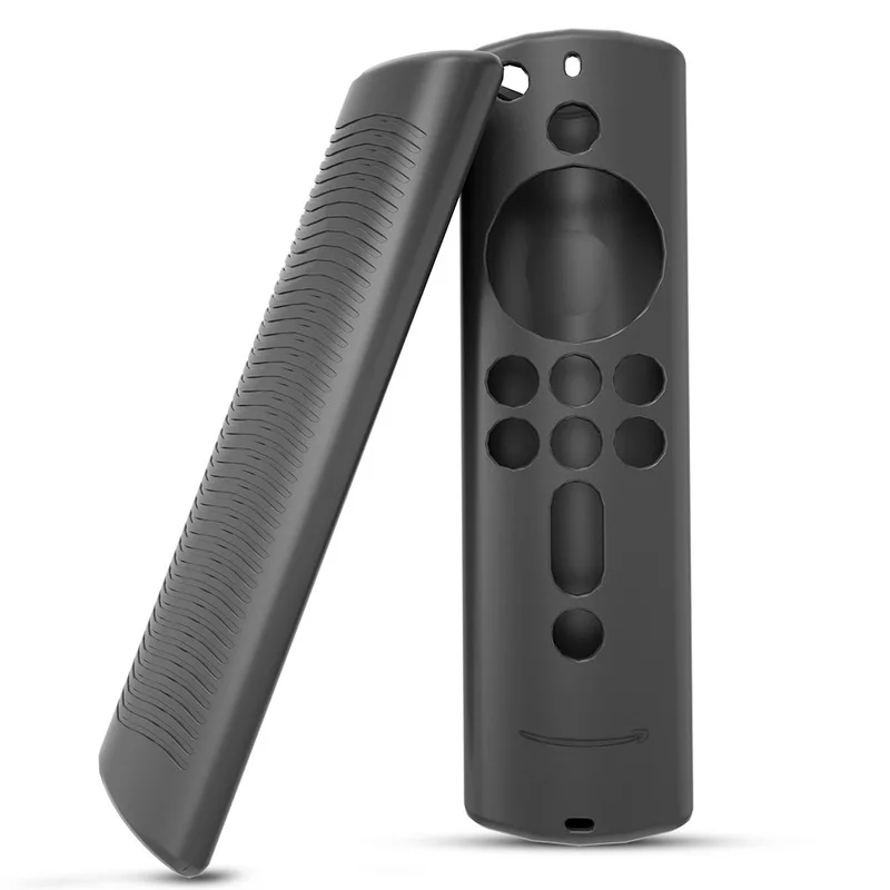 Silicone Remote Control Cover for Amazon Fire TV Stick 4K 2nd 3rd Gen Cube 5.9 Inch Shockproof Anti-Slip Remote Protector Shell