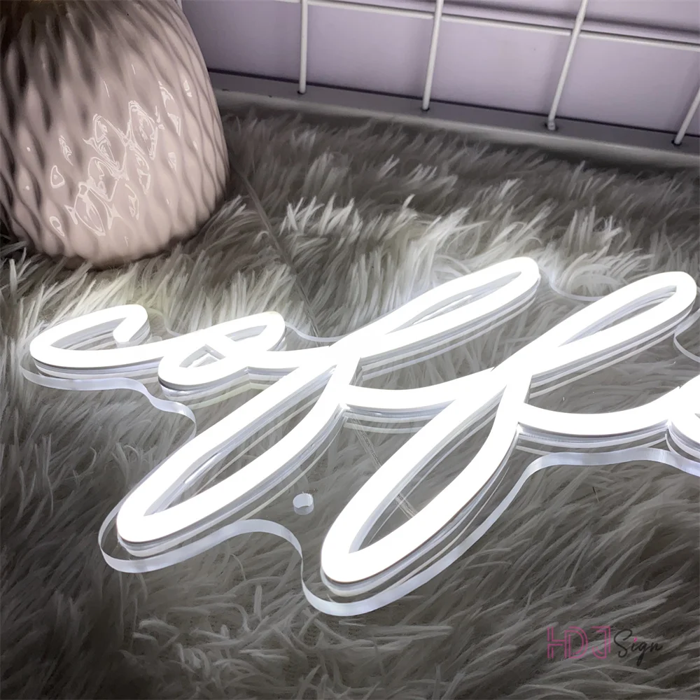 LED Neon Lights for Cafe Decoration, Café Decor, Pantry Neon Signs, Shop Signs, USB