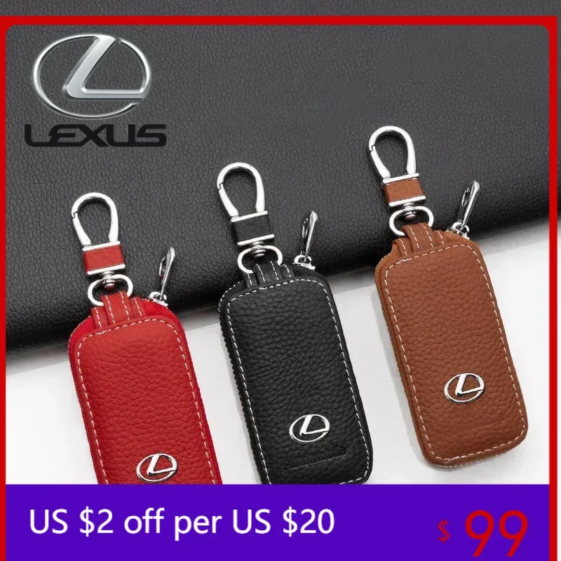 

Interior Mouldings 1pc Car Badge Leather Metal Car Key Cover Case For Lexus GX460 NX300 GS400 GX470 RX450 IS250 ES330 ES350 GS30
