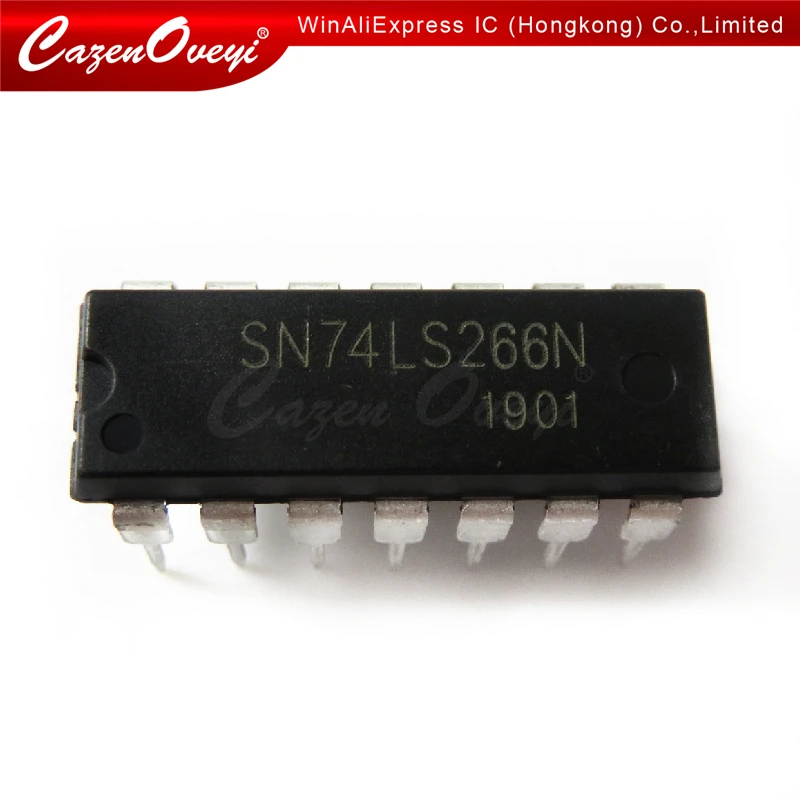 5pcs/lot SN74LS266N SN74LS266 74LS266N HD74LS266P HD74LS266 74LS266P DIP-14 NEW original  In Stock