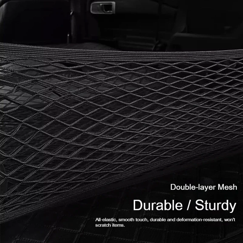 For 21-25 ZEEKR 001 trunk net pocket special storage fixed anti-skid elastic net car built-in accessories