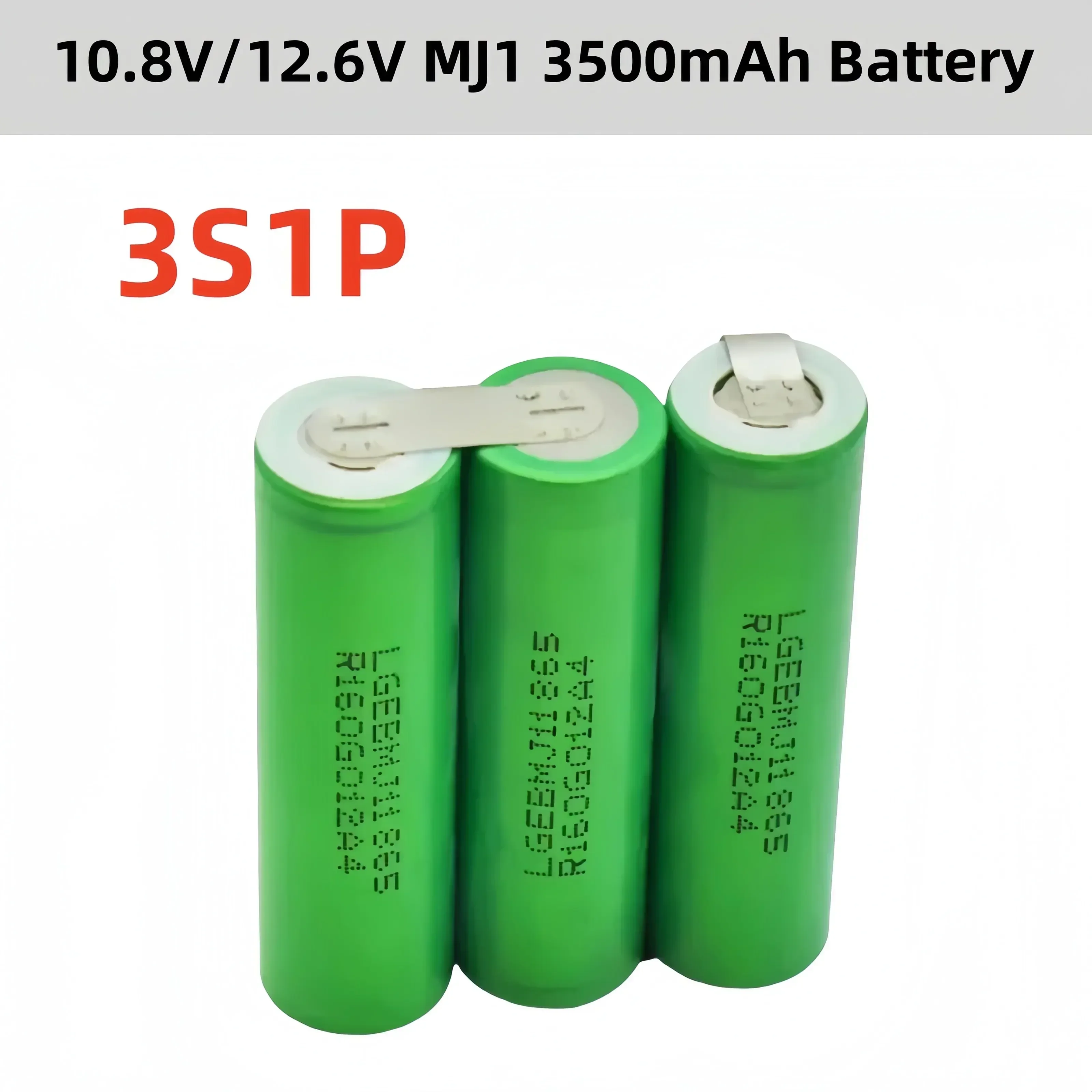 18650 MJ1 3500mAh, 7000mAh 3S 4S 5S 12.6V 16.8V 21V 25V screwdriver battery pack