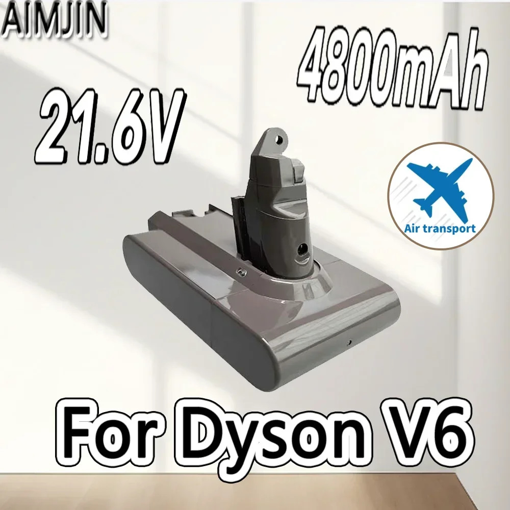 

for Dyson V6, 21.6V 4.8/6.8/9.8/12.8Ah Battery Vacuum Cleaner DC58,DC59,DC62,650,770,880,SV03,SV04,SV05,SV06,SV07,SV09