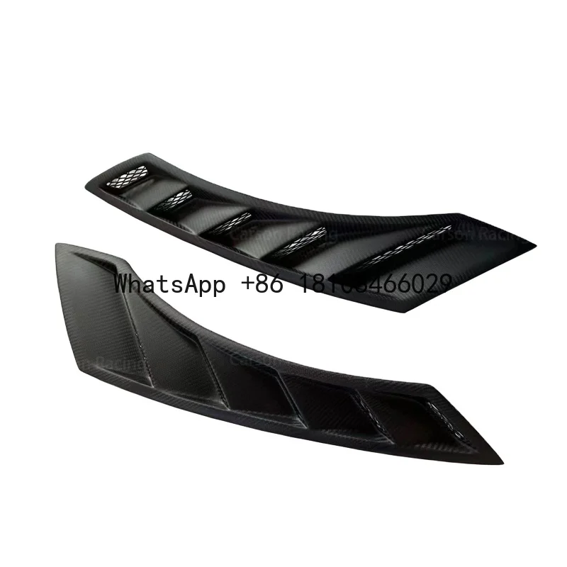 

For GTR35 Modified Real Carbon Fiber Leafboard Air Intake Outlet Leafboard Decorative Parts GTR35 Forge Carbon,Need to Be Cut