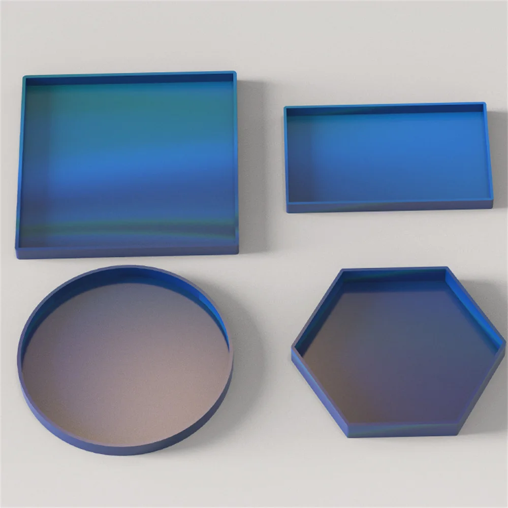 Vierkante mal Grote silicagel Uniek ontwerp Milieuvriendelijke materialen Aardewerk Handgemaakte siliconen mal Huishoudelijk gebruik Vorm