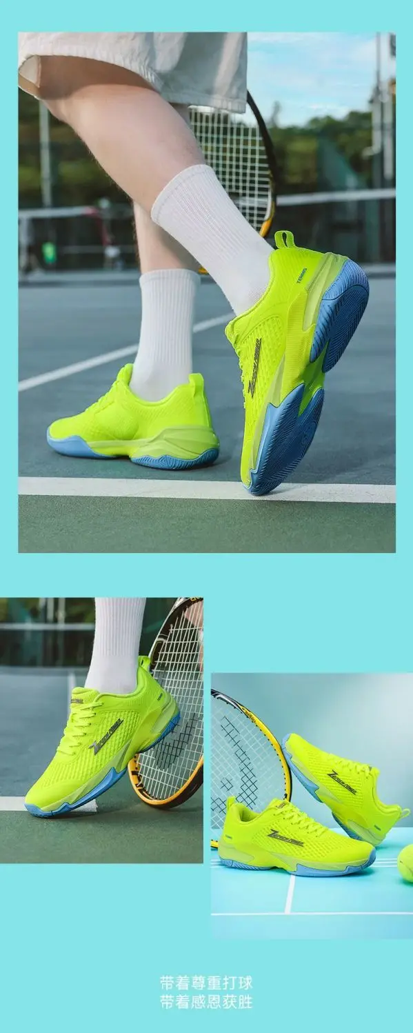 Sports shoes Rubber soles Anti-slip Table tennis Volleyball Tennis Training shoes Fashionable Lightweight Badminton 2025