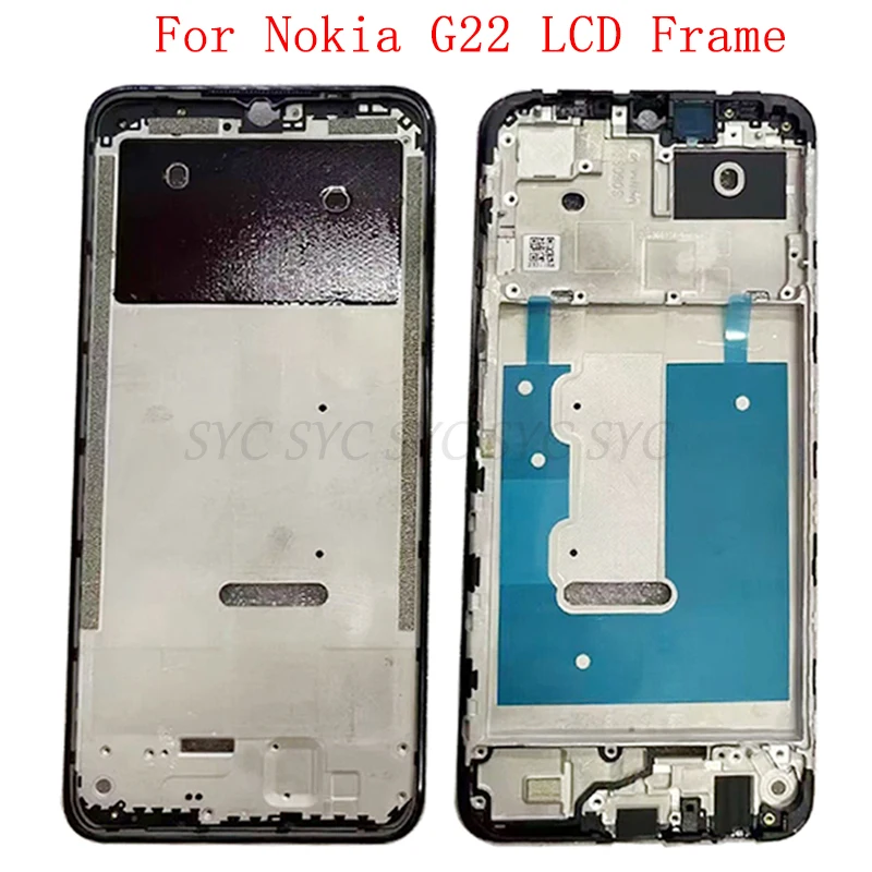 

Middle Frame LCD Bezel Plate Panel Chassis Housing For Nokia G22 Phone Metal LCD Frame Repair Parts