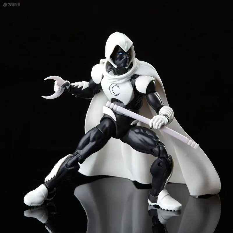 Original Hasbro Marvel Legends Series Moon Knight Anime Figure Toy Model Collection - view 4