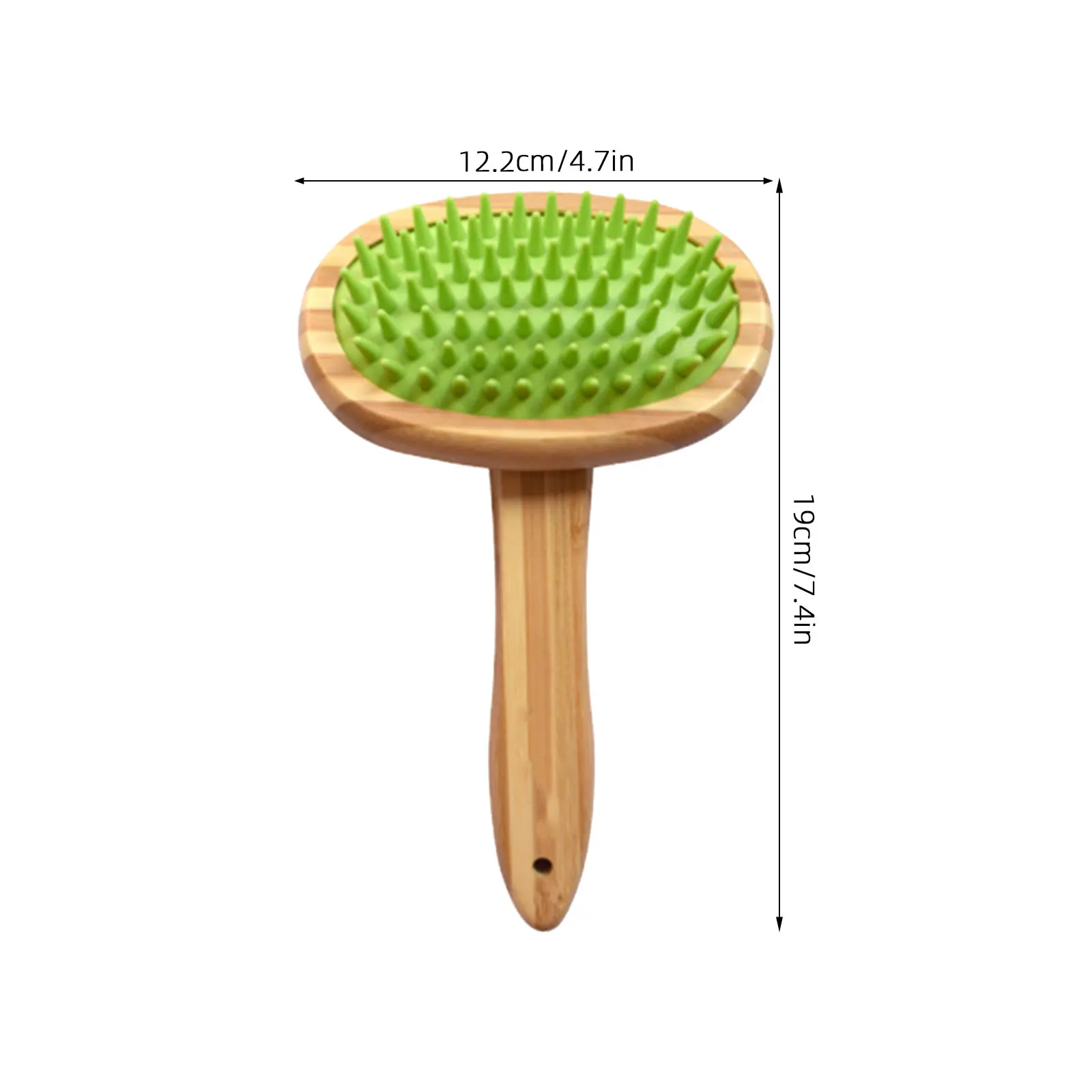 

Pet Comb Ergonomic Silicone Grooming Tool Removes Tangles Knots Dander Dirt Cat Dog Bathing Brush Massager Cleaning Accessories