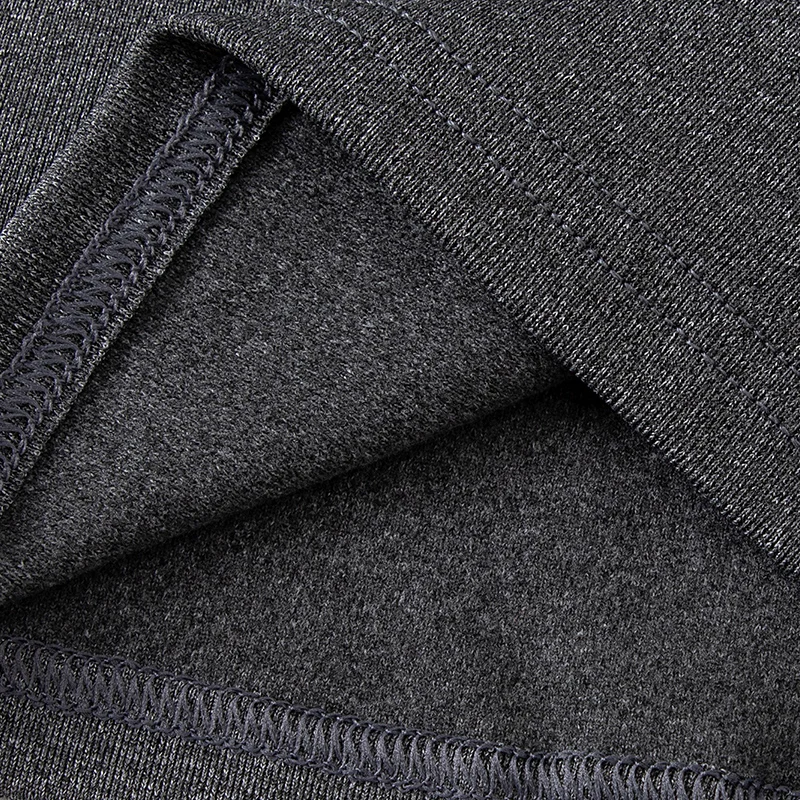 1/3 Stück Herbst- und Winter-Damen-Oberteil in Übergröße 1XL-5XL, warmes, hochgeschlossenes Oberteil, bequemes, langärmliges, schwarzes Basic-Shirt mit Rüschenkante – Detail 15