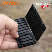 NexTool 10PCS Bit Kit Set AS2 Screwdriver Bit Set for Pocket Tools E1 Flagship Captain Hand Tools Multi-tool Outdoor Repairs