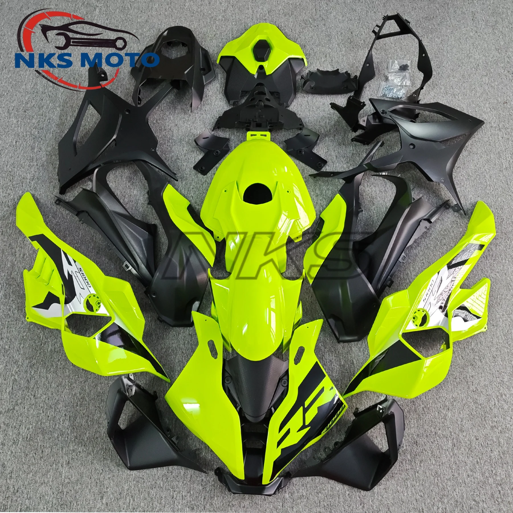 

For BMW S1000 RR M1000RR S1000RR 2025 2026 Motorcycle Bodywork ABS Plastic Fairing Kit Body Fluorescent Yellow