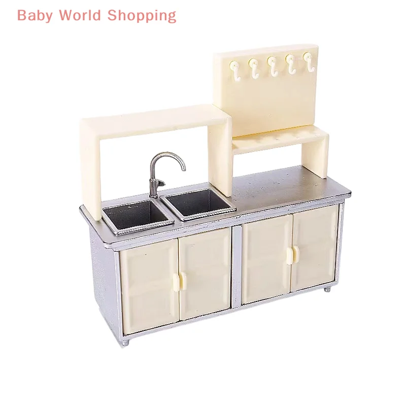 1:12 Accessori per console da cucina per casa delle bambole in miniatura fai-da-te Forno a gas modello Mobili per bambole Gioca a mini giocattolo da cucina
