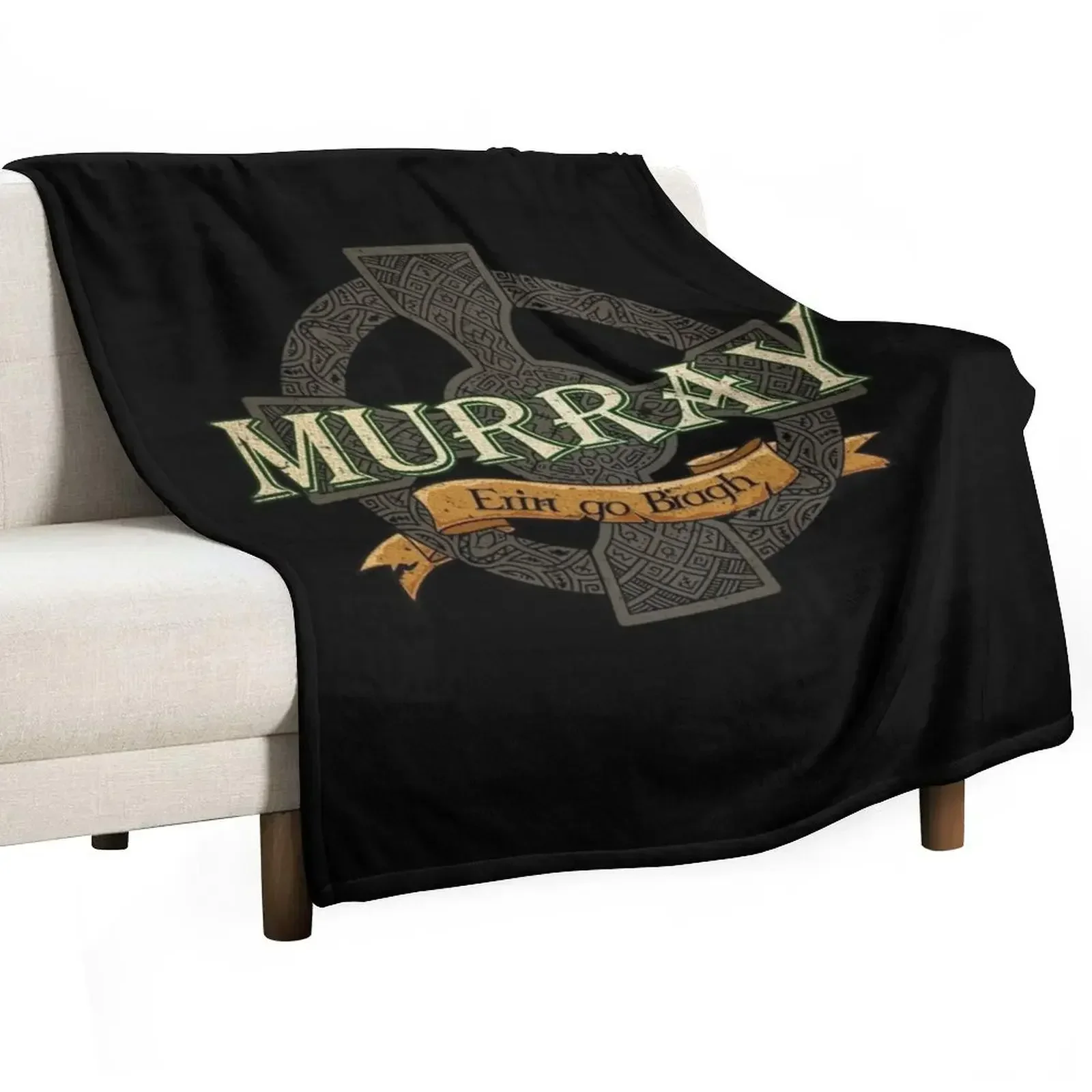 

Murray Irish Surname Irish Family Name Gifts Throw Blanket sofa bed warm winter Summer Blankets