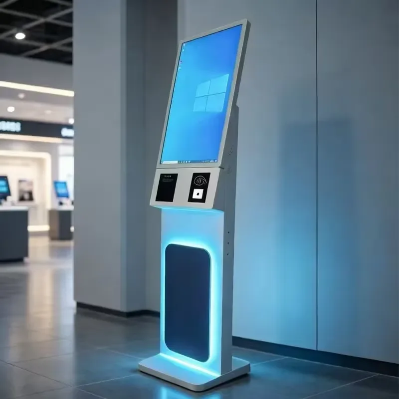 Factory Self Service Payment Kiosks Self Checkout Kiosk for Retail Supermarket Self Checkout Machine