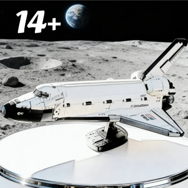 

Discovery Aerospace Spacecraft Orbiter Model 2354pcs Hubble Carrier Space Telescope Nasa Space Shuttle Toy Christmas Gifts