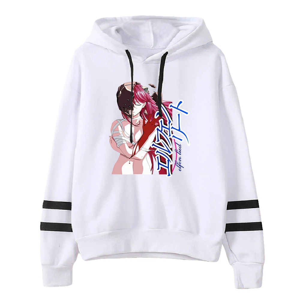 Anime Elf lag Hoodie Unisex Taschen lose Ärmel Sweatshirt Männer Frauen Kapuze Harajuku Streetwear 90er Jahre jugendliche Pullover Kleidung