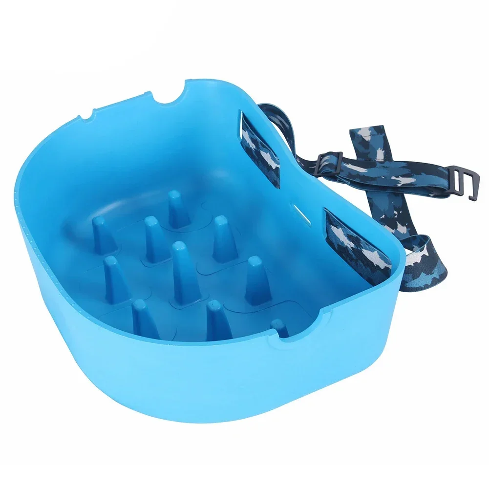 

Floating Fly Fishing Stripping Basket Blue UV Resistant Lightweight Floating Design Seamless Fishing Experience