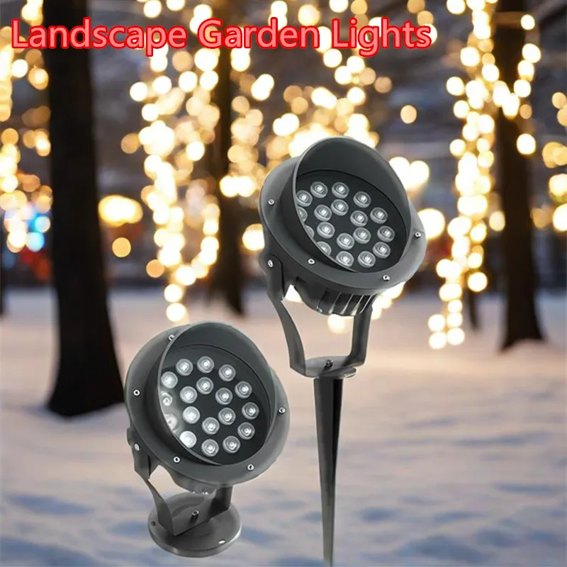 led-ガーデン照明-9-ワット-12-ワット-18-ワット-24-ワット-36-ワットスパイク芝生ランプ防水テラス庭の装飾パススポットライト-ac220v-110v-12v-24v