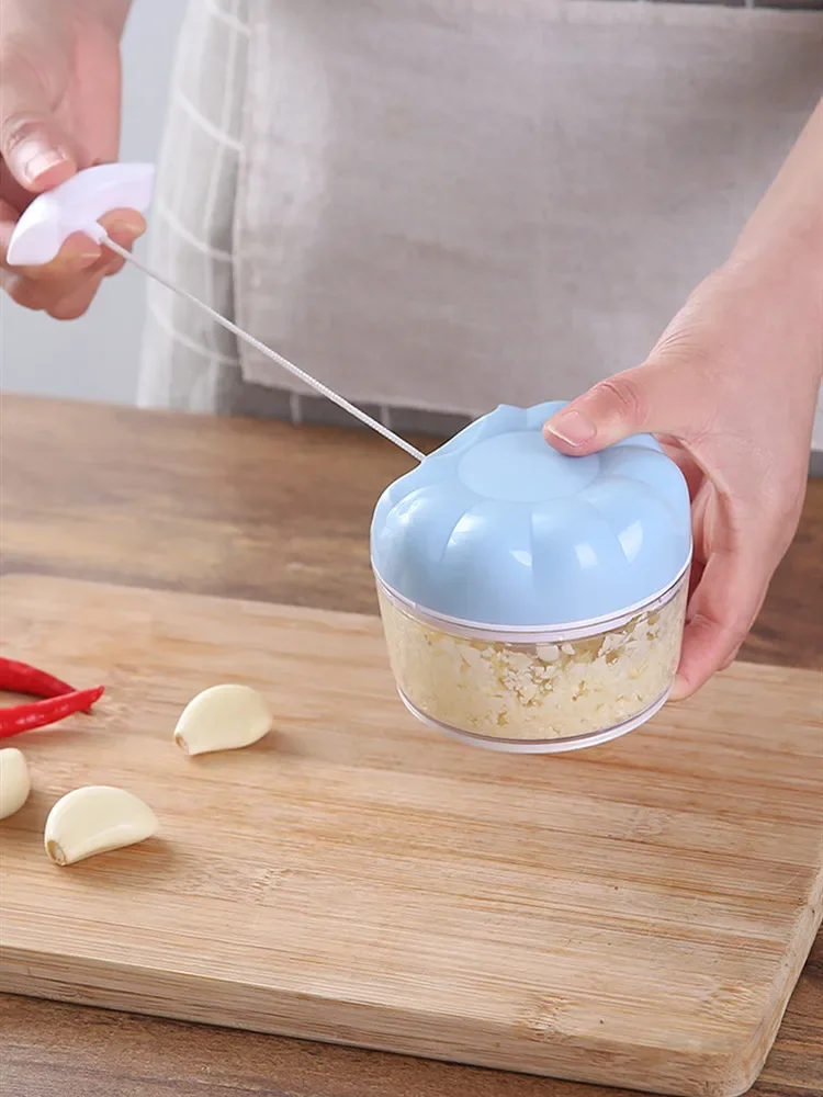 마늘 당기는 유물 작은 컷 으깬 생강 가루 칠리 파우더 쵸퍼 프레스 마늘 고기 붙여 넣기 소스 채우는 분쇄 도구