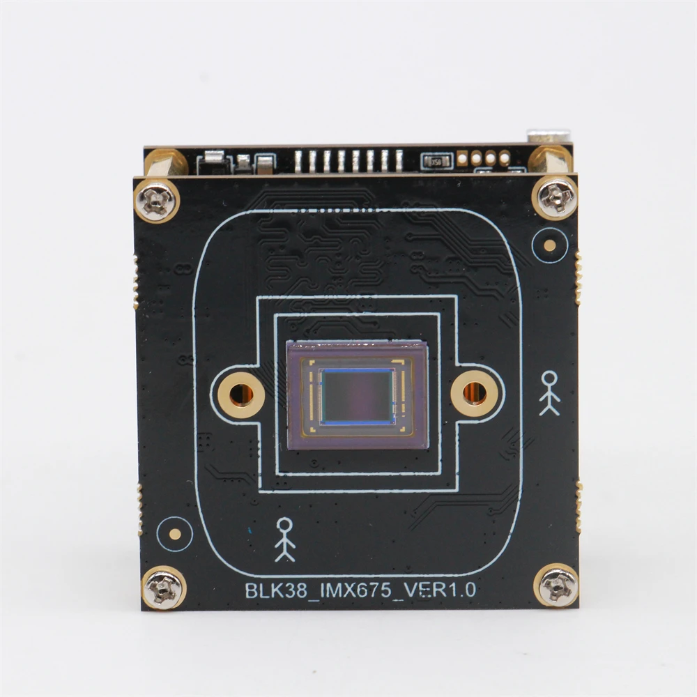 STARVIS 2 H.265 Starlight IP Camera Module IMX675+Hi3519DV500 2.5Tops 5MP 60fps Ai ISP Double IP Camera Board SIP-K675K5