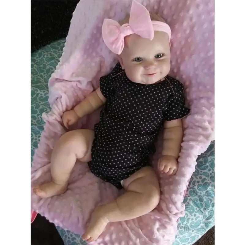 19inch/50cm Realistic Baby Girl for Doll Stuffed Toy Caucasian for Doll for Infa