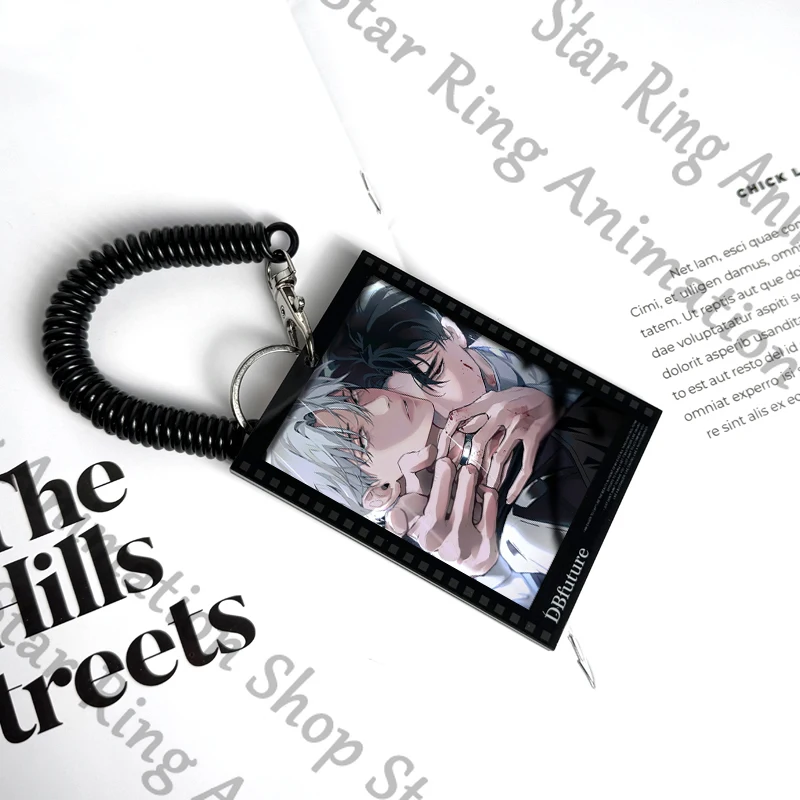 

Anime Alien Stage mizi sua till ivan hyuna luka Acrylic Pendant Keyring Reversal Films Keychain Cospaly Cartoon Gift Decorate