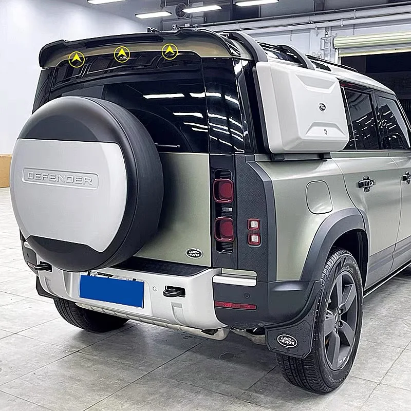 

Защитный спойлер для LAND ROVER 2019 2020 2021, высококачественный материал ABS, спортивные аксессуары для заднего крыла автомобиля, комплект кузова