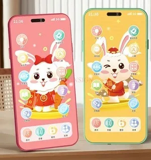 

Baby mobile phone toys, children's touch screens, male and female baby simulation phones, aged 0-1-2-3 and a half