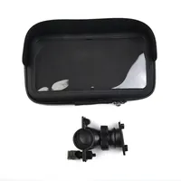 Handlebar Bag Phone Holder Motorcycle Bike ATV Handlebar Holder Mount Bag Case For Mobile Phone GPS Waterproof