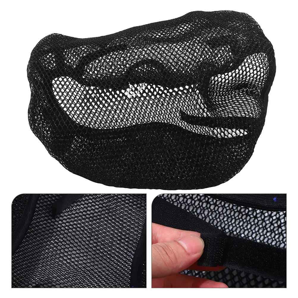 

Motorcycle Seat Cover 3D Air Mesh Replacement Cushion Breathable Anti-Slip Long Ride Comfort Bike Seat Protector Accessory