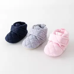 Baby Winter Soft Cotton Indoor Newborn Toddler Prewalking Sneaker for 0-9-18 Months Baby Girls and Boys 2024 New Fashion BMB3142