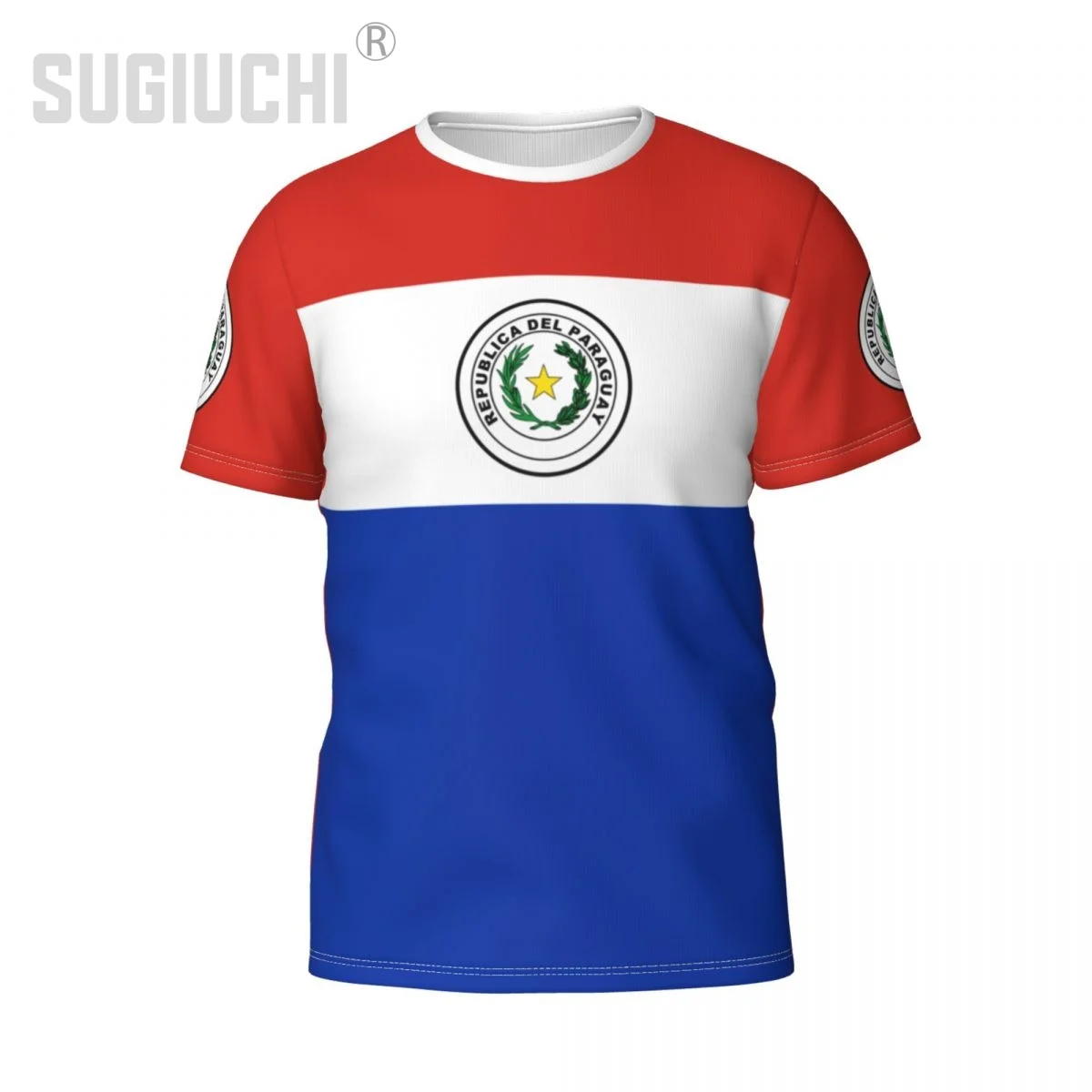 Custom Name Number Paraguay Flag Emblem 3D T-shirts For Men Women Tees team Clothes Soccer Football Fans Gift T shirt