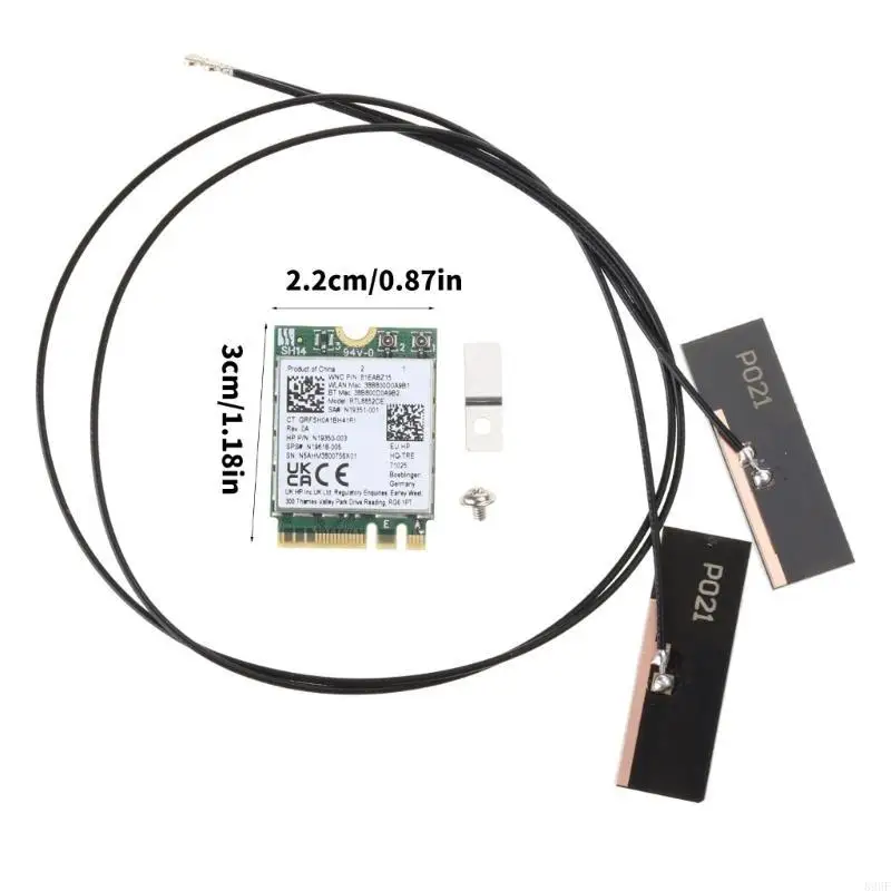 896F WiFi Card Wifi6E RTL8852CE WLAN 802.11ax BT5.3 M.2 Wlan NetworkConnector
