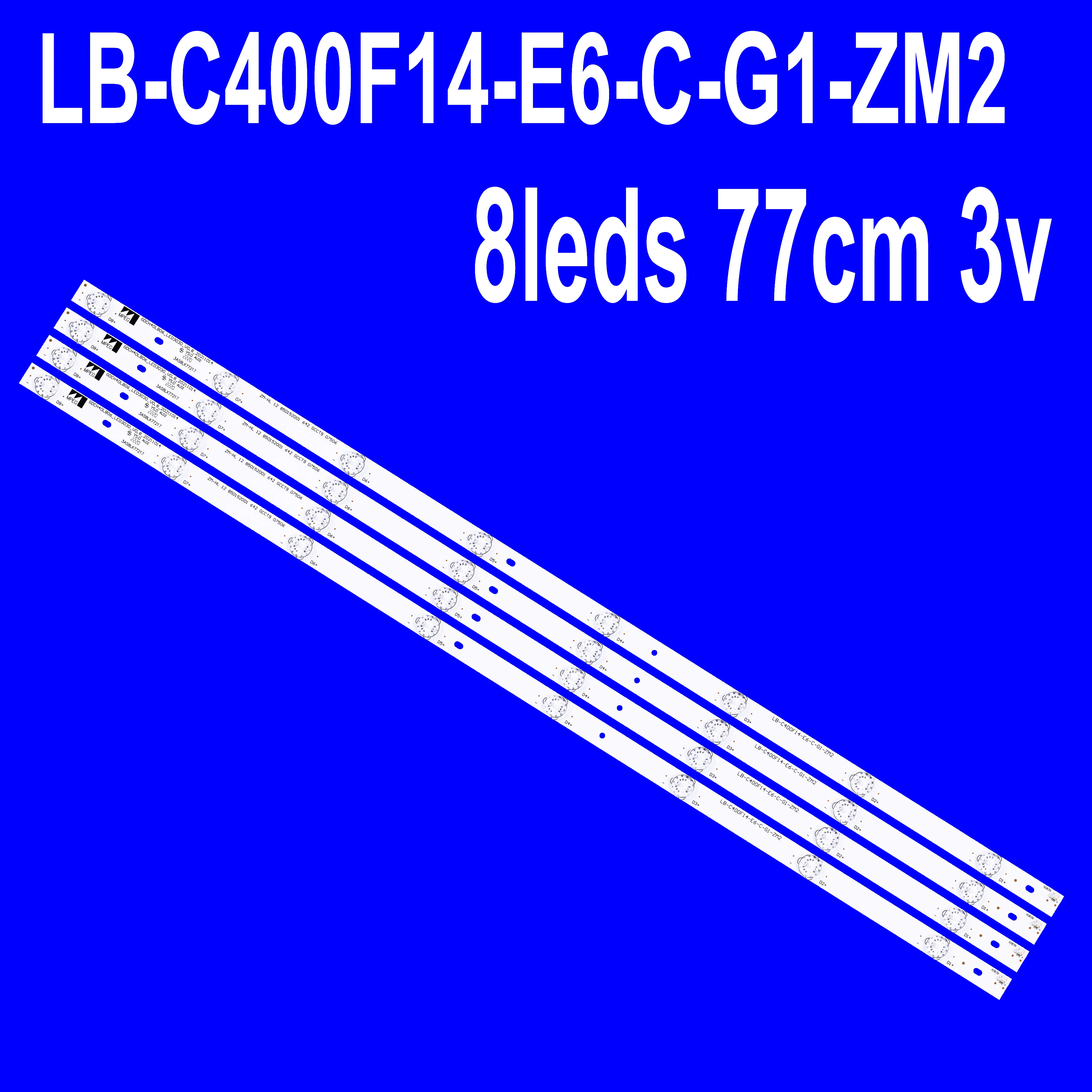 LED Backlight strip 8LED For SUPRA LB-C400F14-E6-C-G1-ZM2 STV-LC40T882FL GDCH40LB06_LED3030 DEXP F40B7200C