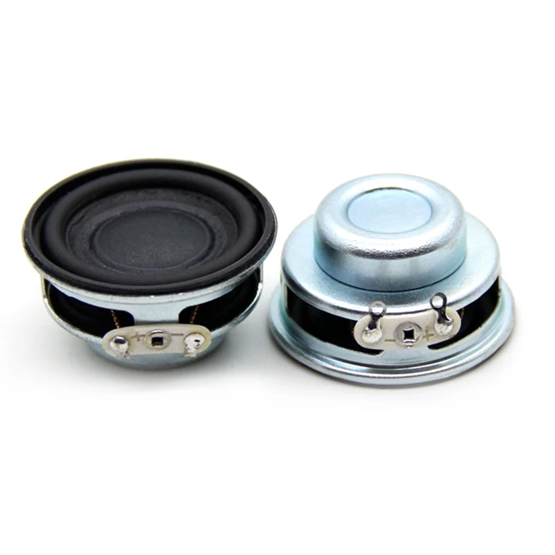 2Pcs Audio Speaker 4Ω 3W 36Mm1.4Inch Full Range Loudspeaker DIY Sound Mini Speaker For Home Theater