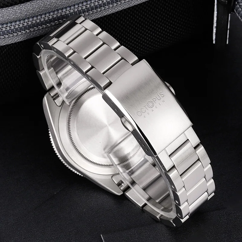 Octopus Homage Titanium Watch For Men 39mm Vintage PT5000 Movement Automatic Sapphire Crystal 200M Waterproof BGW-9 Luminous