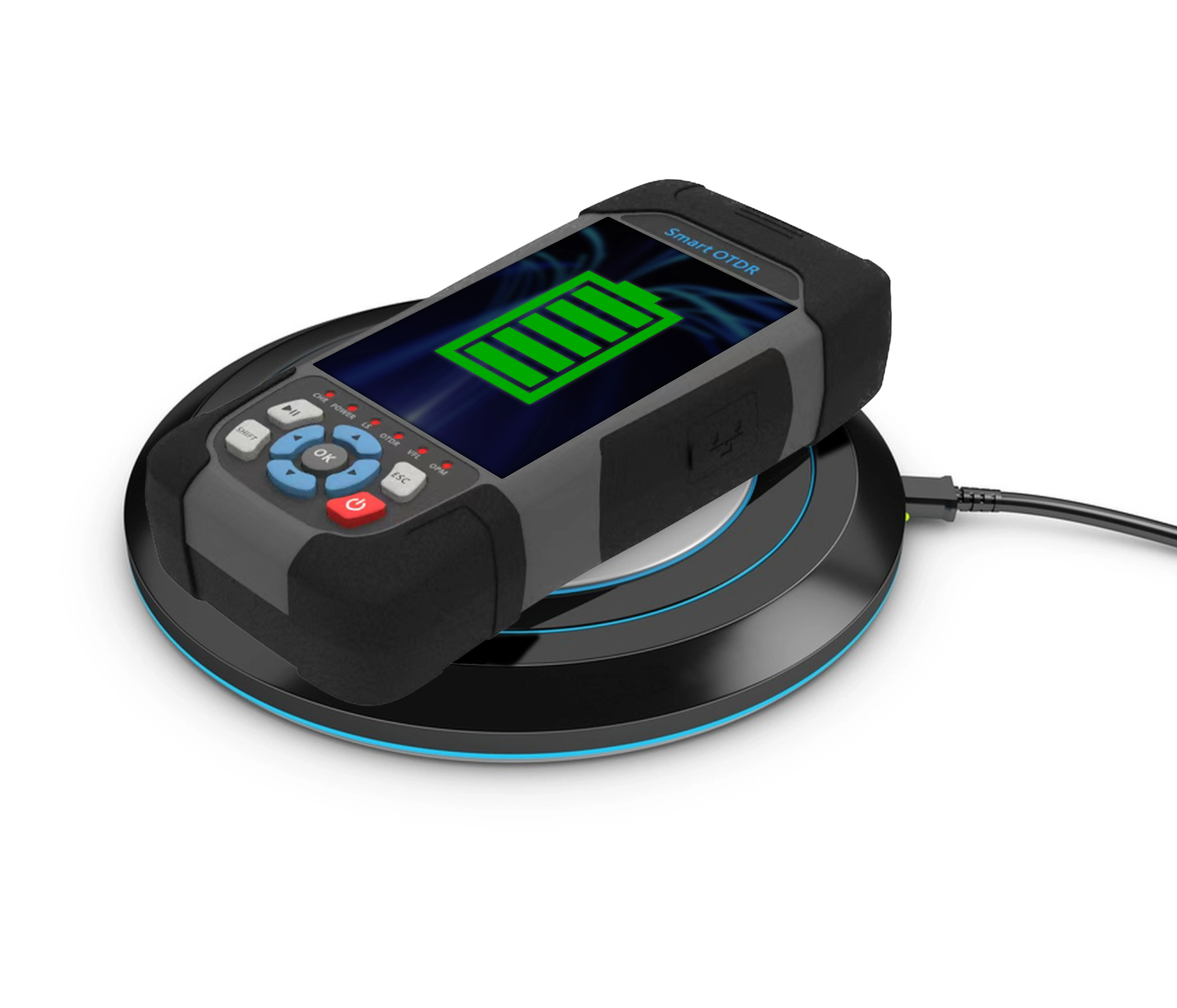 CL1000-SF3 Multifunctionele Mini OTDR 1610nm 22dB voor FTTH Glasvezel Reflectometer VFL OPM OLS Evenement Kaart RJ45 Kabel Tester