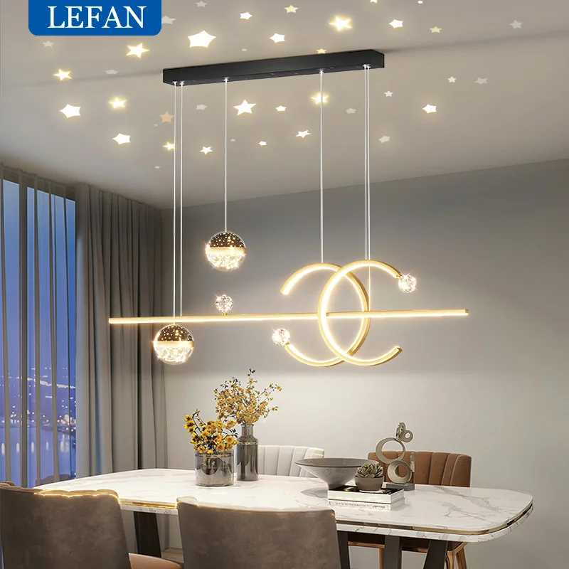 Imagem -02 - Nordic Led Chandelier For Restaurant Indoor Home Lamp Luzes Pingente Mesa de Jantar Cozinha Quarto Foyer Sala de Estar Hotel Café Estudo