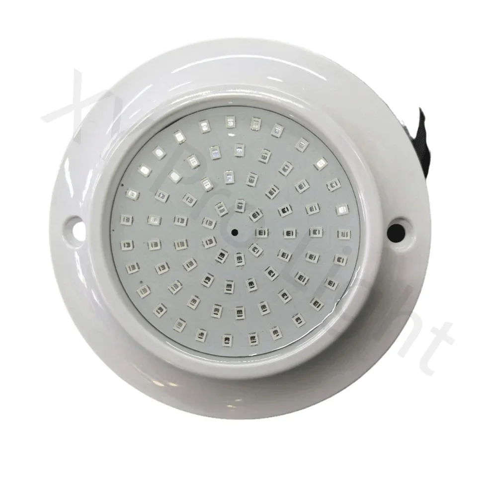 Imagem -02 - Rgb Led Luz de Piscina Subaquática Controle Bluetooth App Lâmpada de Paisagem Exterior Pond Spotlight dc 12v 12v 85265v