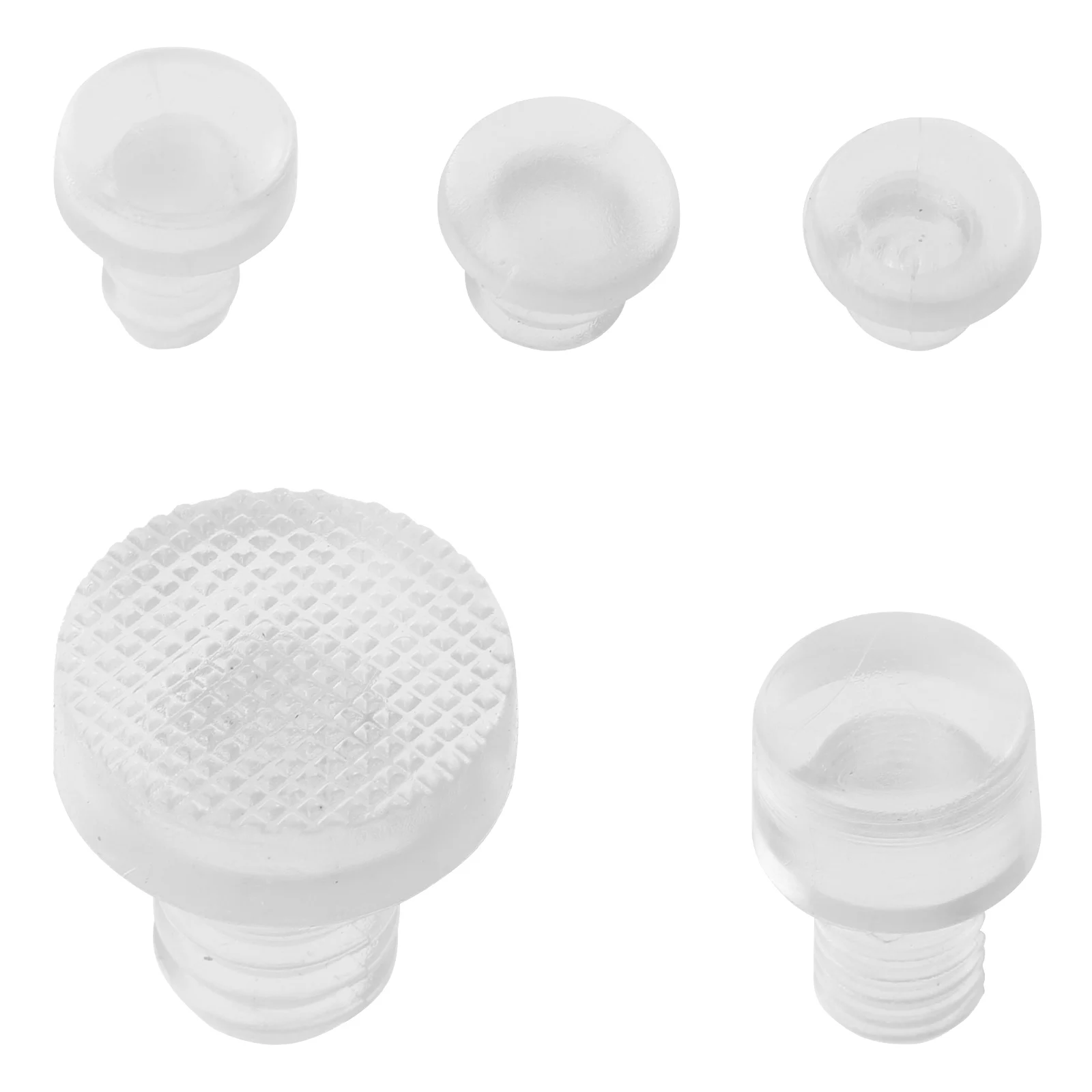 

150 Pcs Silicone Bumpers Anti Slip Furniture Protector Dots Clear Table Grippers Transparent Spacers Cabinet Door Noise Reducer