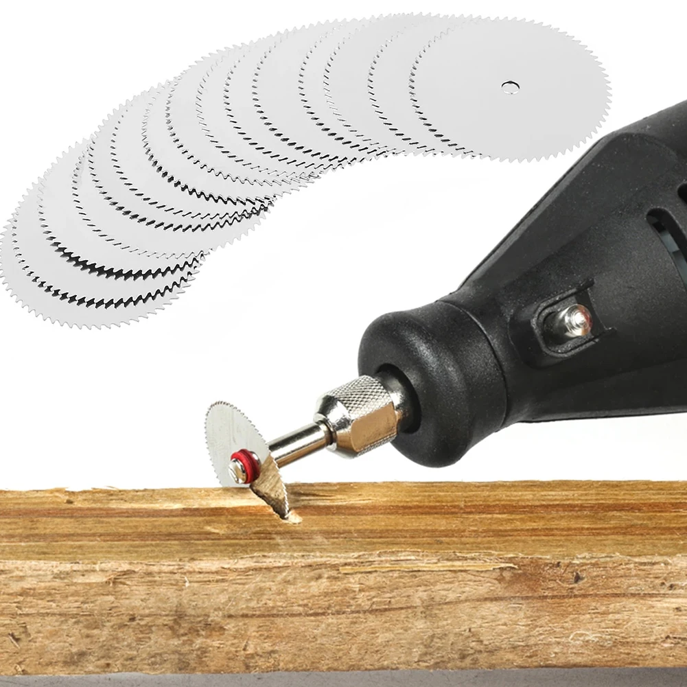 15pcs 22mm Circular Saw Blades Connecting Rod For Cutting Wood Plastic Beeswax Walnut PVC Pipe Power Tool Accessories