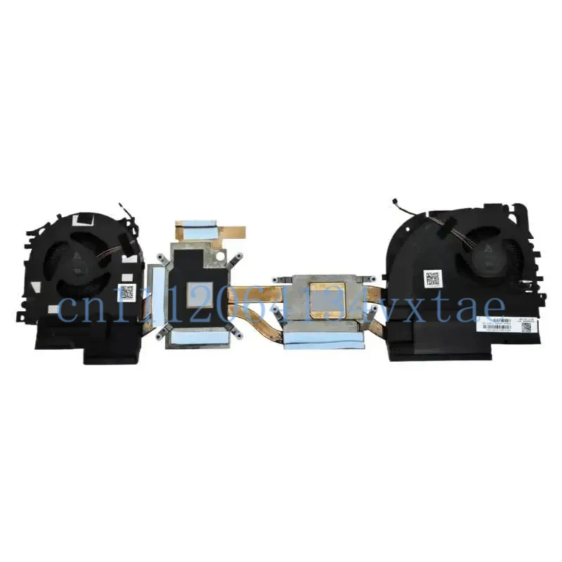 

New Laptop CPU+GPU Radiator With Fan Set For HP ZBook Fury 15 G7 15 G8 Series Fan ND75C53-19L06 ND75C52-19L05 M17046-001 0.2